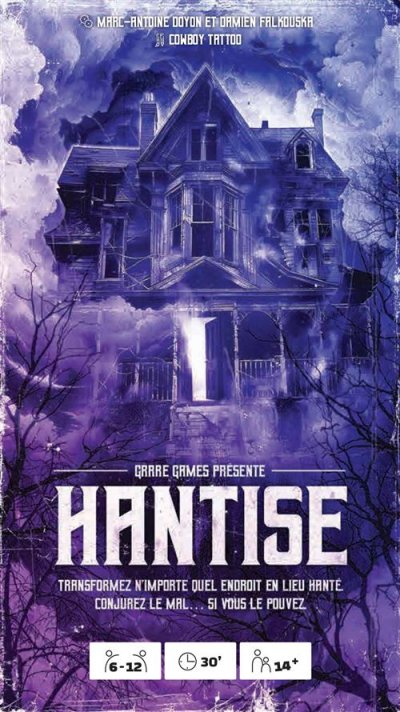 GRRRE GAMES Jeu d&rsquo;ambiance  Hantise