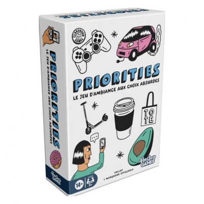 HASBRO Jeu d&rsquo;ambiance  Gaming Priorities