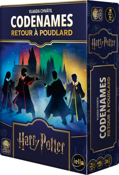 IELLO Jeu d&rsquo;ambiance  Codenames Retour &agrave; Poudlard Harry Potter