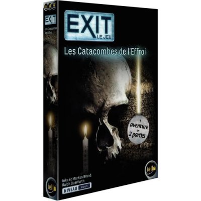 IELLO Jeu d&rsquo;ambiance  Exit Catacombes de l'effroi 