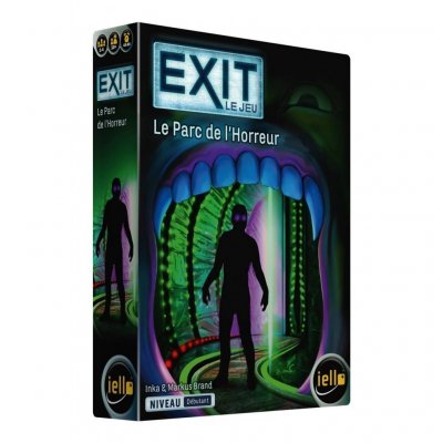IELLO Jeu d&rsquo;ambiance  Exit Le Parc De L'Horreur 