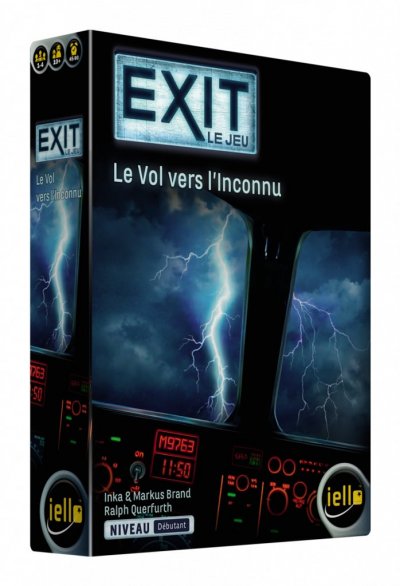 IELLO Jeu d'ambiance  Exit Le Vol vers l'Inconnu 