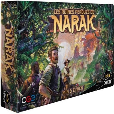 IELLO Jeu d&rsquo;ambiance  Les Ruines Perdues De Narak 
