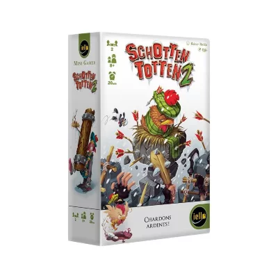 IELLO Jeu d&rsquo;ambiance  Schotten Totten 2 