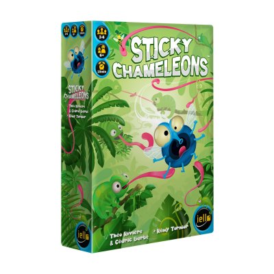 IELLO Jeu d'ambiance  Sticky Chameleons