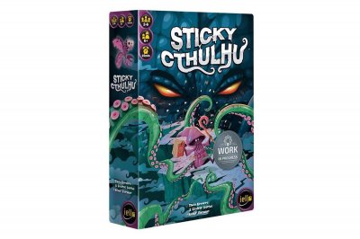 IELLO Jeu d&rsquo;ambiance  Sticky Cthulhu 