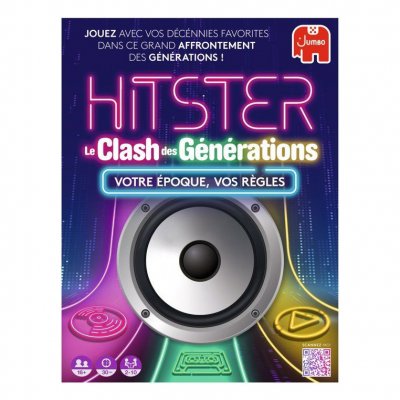 JUMBO Jeu d'ambiance  Hitster Le clash des g&eacute;n&eacute;rations