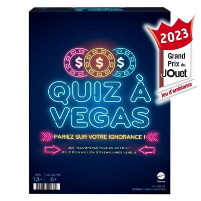 MATTEL Jeu d'ambiance  Quiz &agrave; Vegas