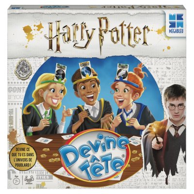HARRY POTTER Jeu d&rsquo;ambiance Megableu Devine T&ecirc;te  