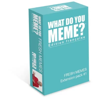 MEGABLEU Jeu d'ambiance  what do you meme extension 2.0