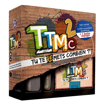 PIXIE GAMES Jeu d&rsquo;ambiance  TTMC 2 Tu te remets combien 