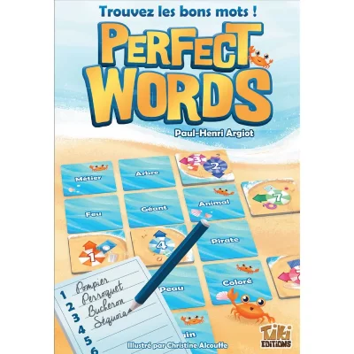 TIKI EDITION Jeu d&rsquo;ambiance  Perfect Words