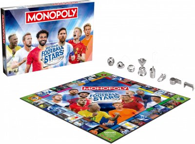 WINNING MOVES Jeu d'ambiance  Monopoly World Football Stars