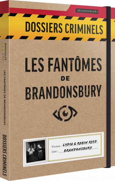 ASMODEE Jeu d'enqu&ecirc;te  Dossiers Criminels Les Fant&ocirc;mes de Brandonsbury