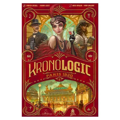 ORIGAMES Jeu d'enqu&ecirc;te  Kronologic Paris 1920