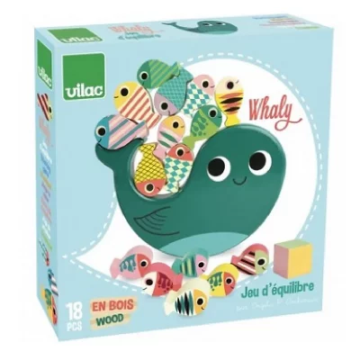 VILAC Jeu d'&eacute;quilibre baleine