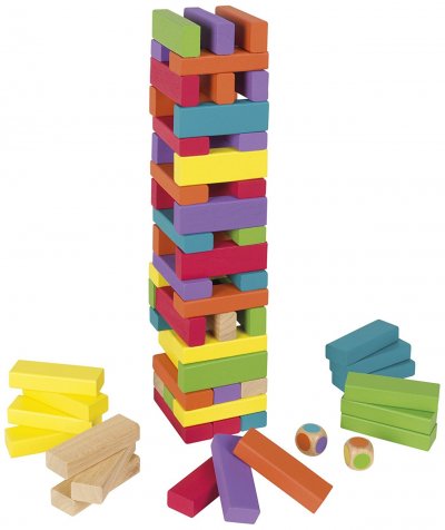 JANOD JEU D'EQUILIBRE - EQUILIBLOC COLOR
