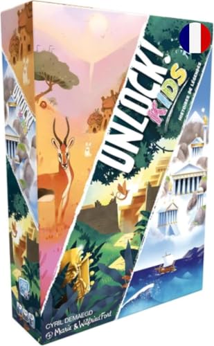 ASMODEE Jeu d'escape game  Unlock Kids Histoires de L&eacute;gendes