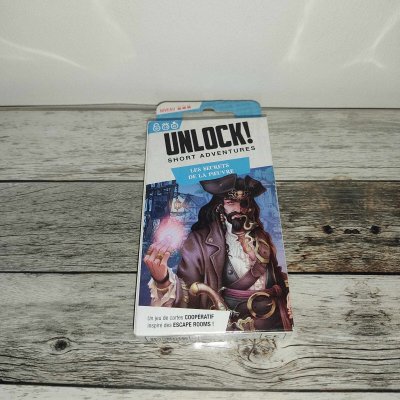 ASMODEE Jeu d'escape game Unlock Short adventure Les secrets de la pieuvre