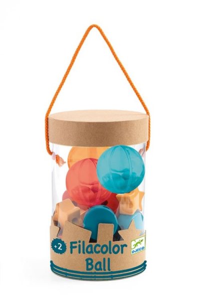  Jeu d'&eacute;veil &agrave; enfiler Filacolor Ball Djeco