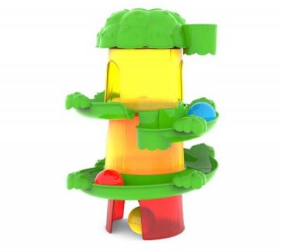 CHICCO Jeu d'&eacute;veil  L'arbre &agrave; balles 2 en 1