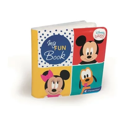 CLEMENTONI Jeu d'&eacute;veil  Mon premier livre Baby Mickey