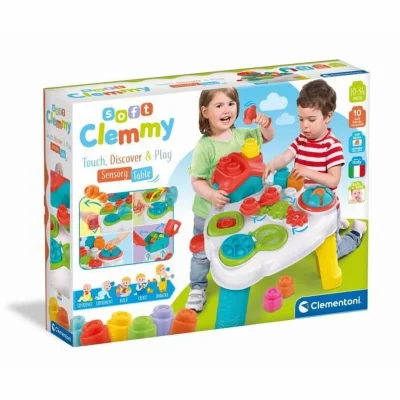 CLEMENTONI Jeu d'&eacute;veil  Table sensorielle Clemmy