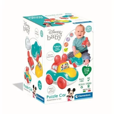 CLEMENTONI Jeu d'&eacute;veil  Voitures empilables Disney Baby