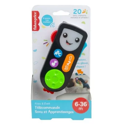 FISHER PRICE Jeu d'&eacute;veil  Ma premi&egrave;re t&eacute;l&eacute;commande