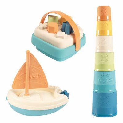 SMBY Jeu d'eveil Little Smoby Coffret Eveil et Bain