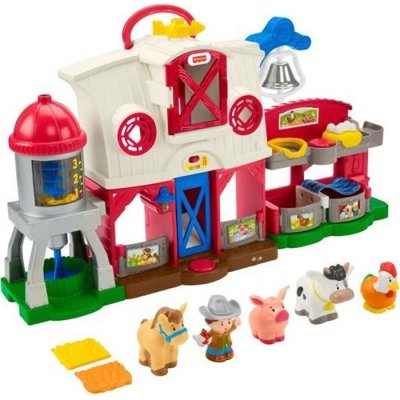 FISHER PRICE Jeu d'&eacute;veil Mattel Fisher-Price Little People Ferme Soin des Animaux