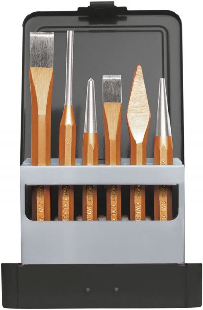 GEDORE Jeu D'outils De Frappe En Cassette 6 Pcs