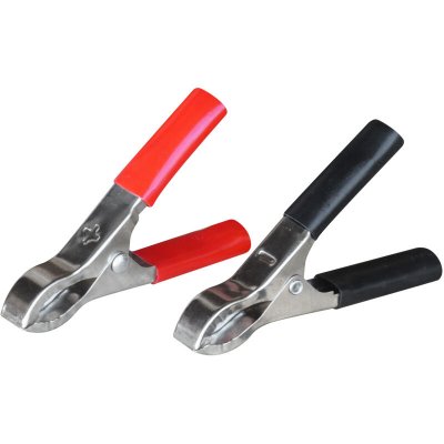 OUTIFRANCE Jeu De 2 Pinces Pour Cosses De Batterie 80 Mm