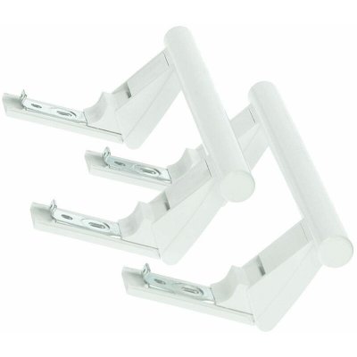 LIEBHERR Jeu de 2 poignees de porte blanche pour refrigerateur  - dhf003lb