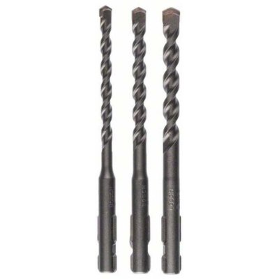BOSCH Jeu de 3 forets &agrave; b&eacute;ton pour Uneo SDS-QUICK &Oslash;5,5/6/8