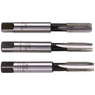 FACOM Jeu de 3 tarauds 6 x 1mm &eacute;baucheur, interm&eacute;diaire et finisseur  227.6X100T3