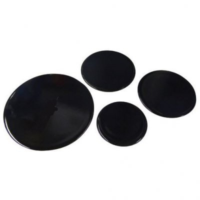 ELECTROLUX Jeu de 4 chapeaux de bruleur pour cuisiniere Zanussi 5024738000
