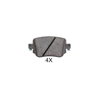 ABS Jeu de 4 plaquettes de frein A.B.S. ALL BRAKE SYSTEMS BV. 35001