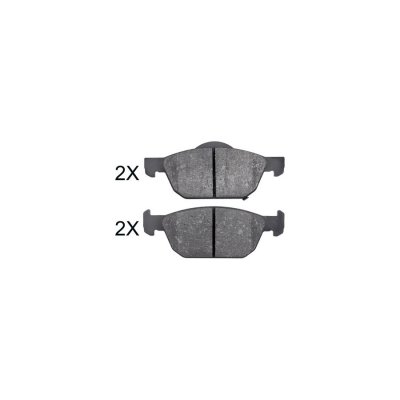 A.B.S. Jeu de 4 plaquettes de frein  ALL BRAKE SYSTEMS BV. 35002