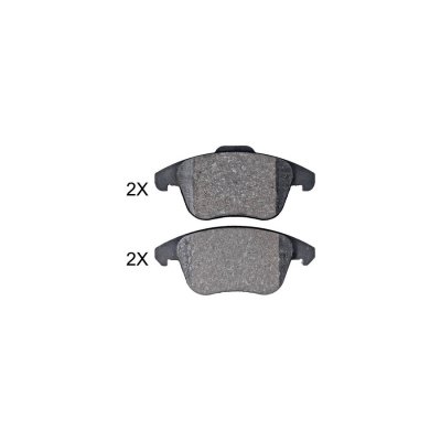 A.B.S. ALL BRAKE SYSTEMS BV. Jeu de 4 plaquettes de frein  35040