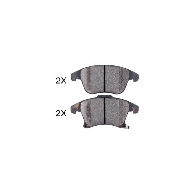 A.B.S. ALL BRAKE SYSTEMS BV. Jeu de 4 plaquettes de frein  35078