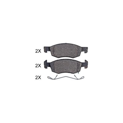 A.B.S. ALL BRAKE SYSTEMS BV. Jeu de 4 plaquettes de frein  35081