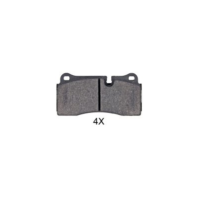 A.B.S. ALL BRAKE SYSTEMS BV. Jeu de 4 plaquettes de frein  35085