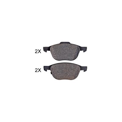 A.B.S. ALL BRAKE SYSTEMS BV. Jeu de 4 plaquettes de frein  35087