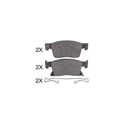 A.B.S. Jeu de 4 plaquettes de frein  ALL BRAKE SYSTEMS BV. 35122