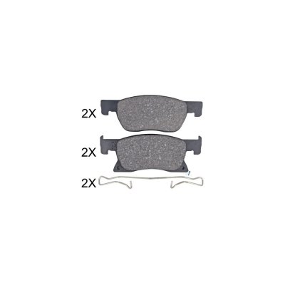 A.B.S. ALL BRAKE SYSTEMS BV. Jeu de 4 plaquettes de frein  35123