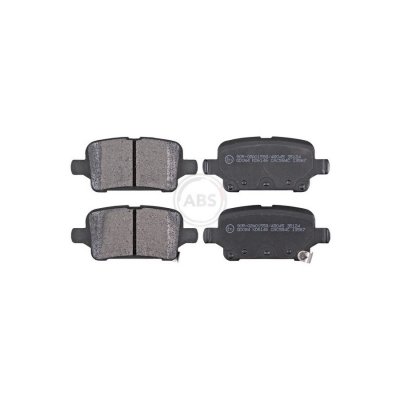A.B.S. ALL BRAKE SYSTEMS BV. Jeu de 4 plaquettes de frein  35124