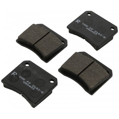 A.B.S. ALL BRAKE SYSTEMS BV. Jeu de 4 plaquettes de frein  36001