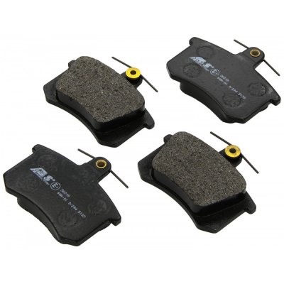 ABS Jeu de 4 plaquettes de frein A.B.S. ALL BRAKE SYSTEMS BV. 36818
