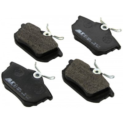 A.B.S. ALL BRAKE SYSTEMS BV. Jeu de 4 plaquettes de frein  36950